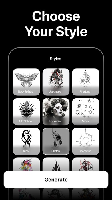 AI Tattoo Generator Maker screenshot 1