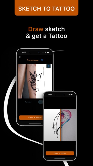 AI Tattoos - Tattoo Maker & AR screenshot 1