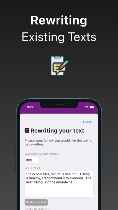 AI Text & Content Generation screenshot 1