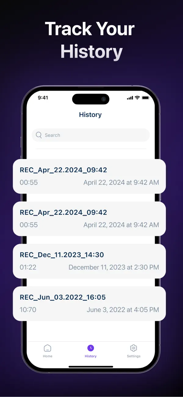 AI Transcriber: Speech to Text screenshot 1