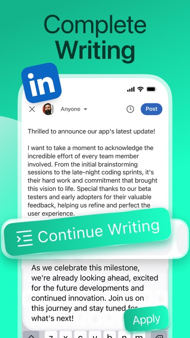 AI Type: Al Keyboard Extension screenshot 1