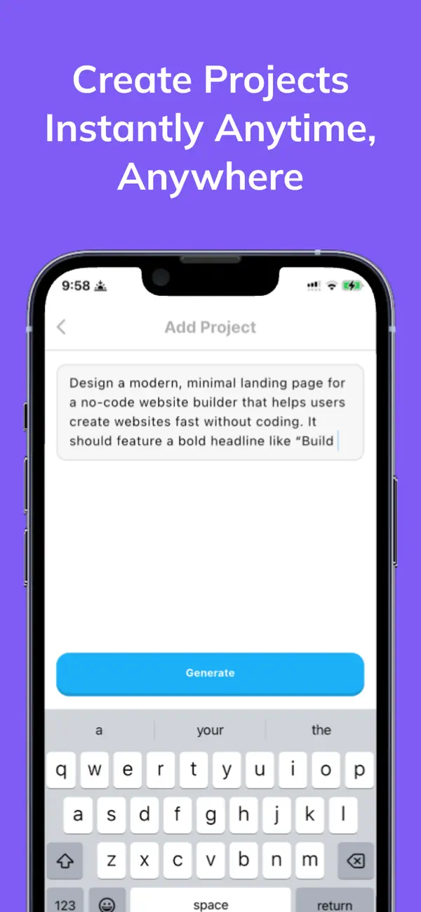 AI Website Builder Code Editor screenshot 2