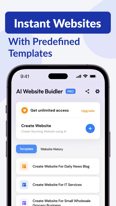 AI Website Builder, Generator screenshot 4