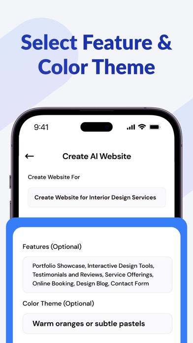 AI Website Builder, Generator screenshot 2