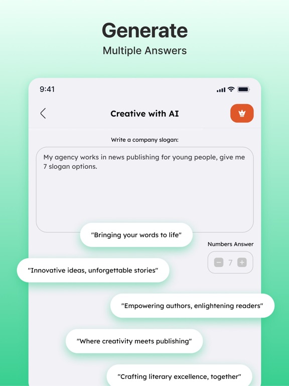 AI Writer: Chatbot Assistant screenshot 2