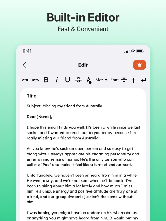AI Writer: Chatbot Assistant screenshot 1