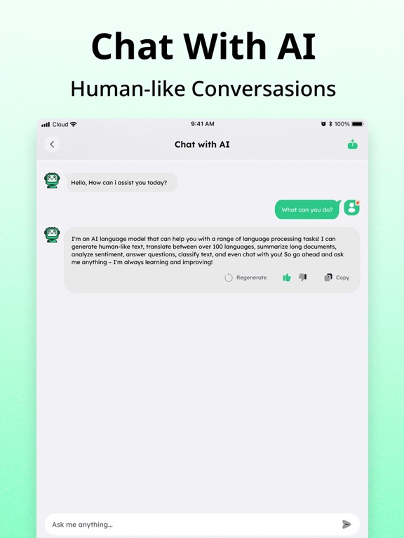 AI Writer: Chatbot Assistant screenshot 9