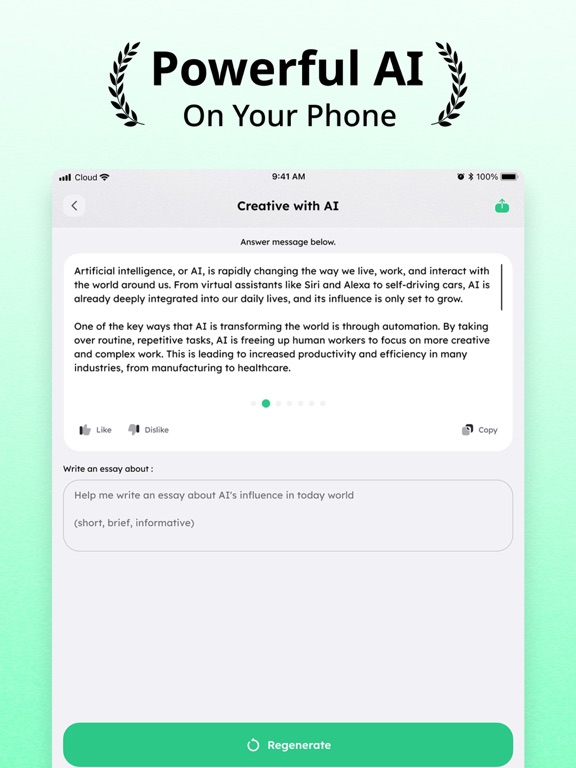 AI Writer: Chatbot Assistant screenshot 10