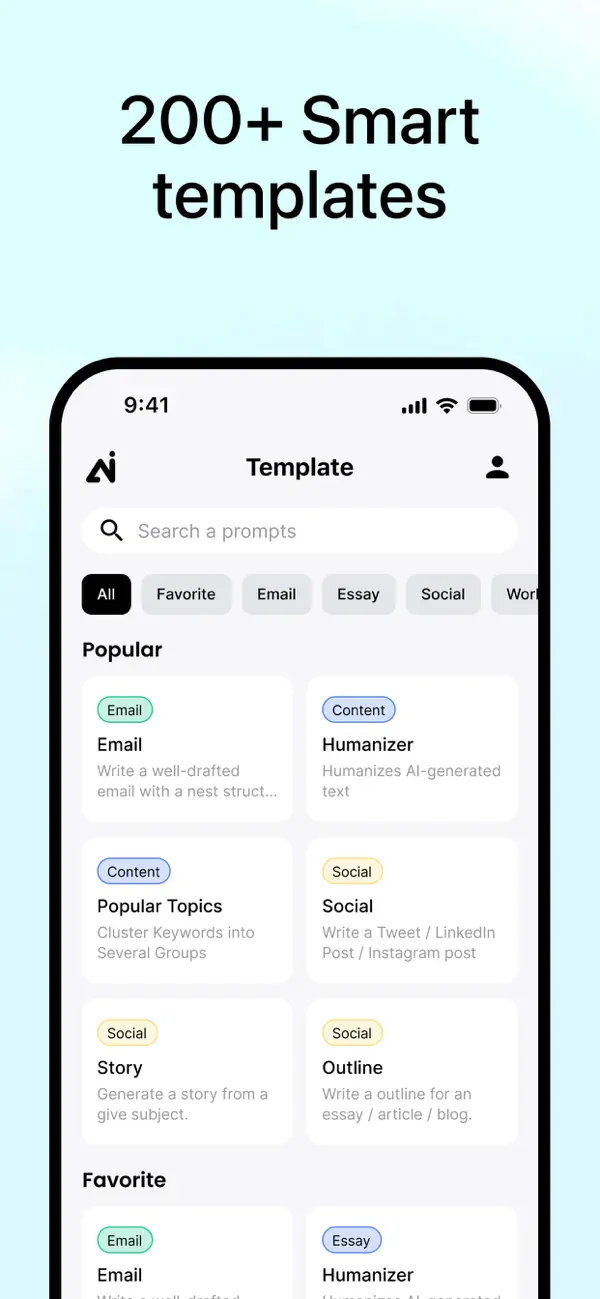 AI Writer: Email Letter Essay screenshot 1