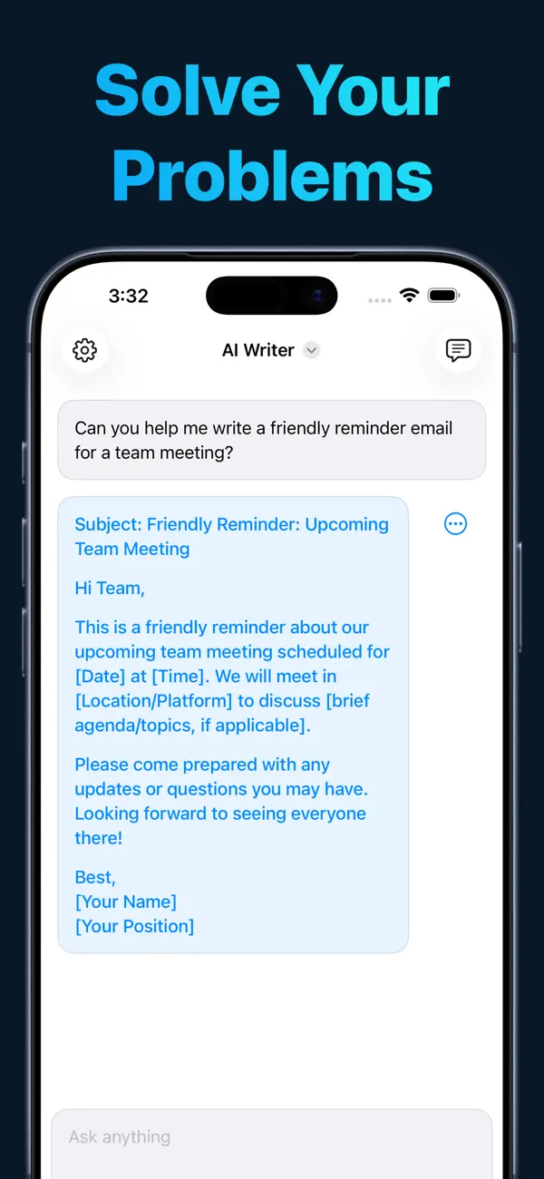 AI Writer - Writing Assistant screenshot 1