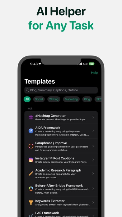 AI Writing Assistant ProWrite screenshot 4
