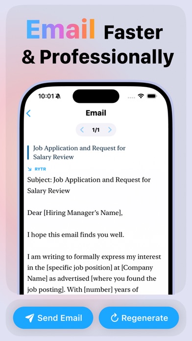 AI Writing Assistant: Raytr screenshot 1
