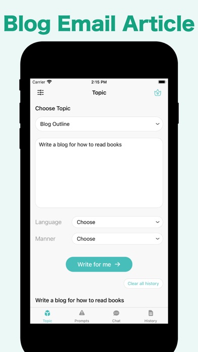ai.copy - ai writer & chatbot screenshot 3