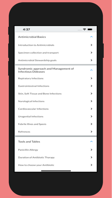 AIIMS Antibiotic Policy screenshot 2