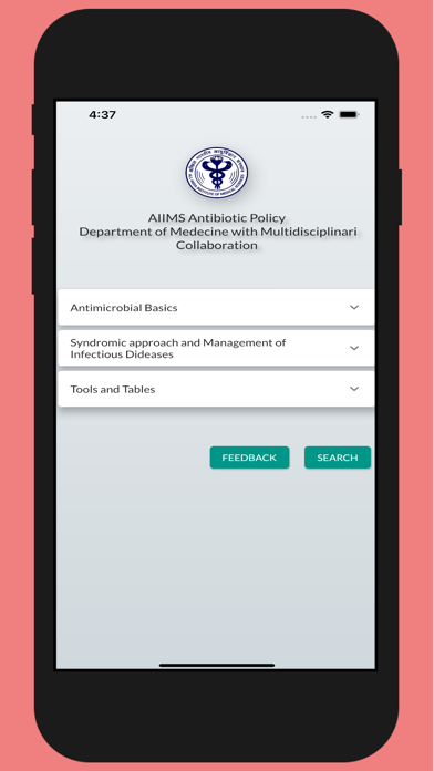 AIIMS Antibiotic Policy screenshot 3