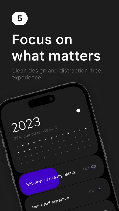 Aim: Goals & Progress Counter screenshot 3