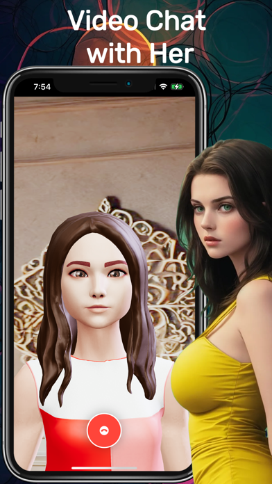 Aimora AI Girlfriend Simulator screenshot 1