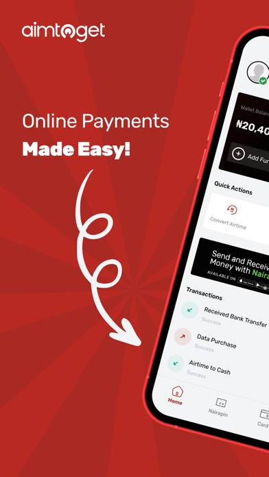 Aimtoget Wallet screenshot 8