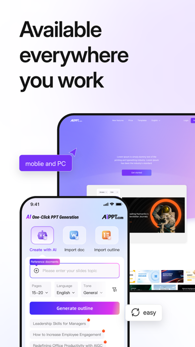 AiPPT- AI Presentation Maker screenshot 2