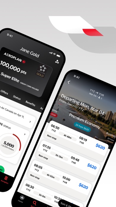 Air Canada + Aeroplan screenshot 7