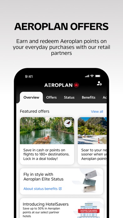 Air Canada + Aeroplan screenshot 5