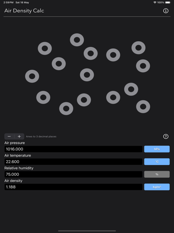 Air Density Calculator screenshot 2