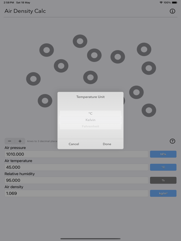 Air Density Calculator screenshot 9