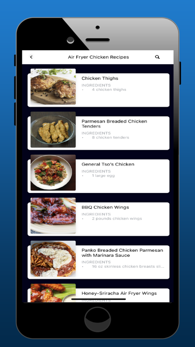 Air Fryer Recipes App screenshot 2