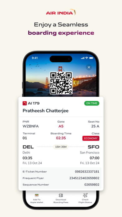 Air India: Book Flight Tickets screenshot 5