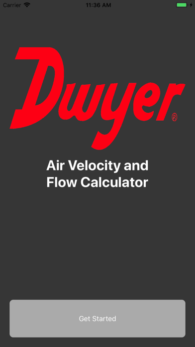 Air Velocity and Flow Calc screenshot 3