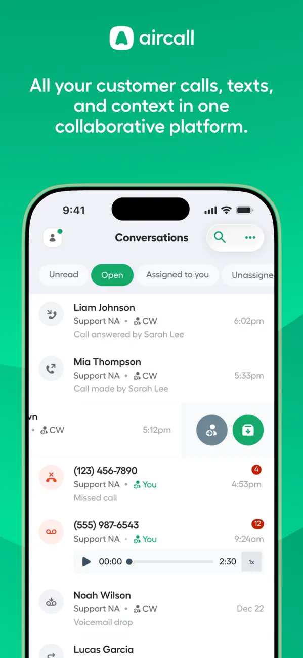 Aircall screenshot 3