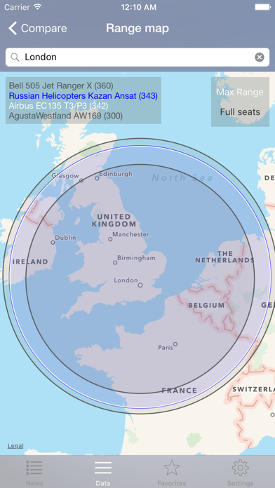 AirDB Civil Helicopters Data screenshot 3