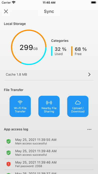 AirDisk Pro screenshot 2