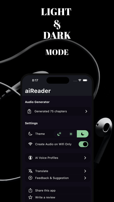 aiReader: AI Text to Speech screenshot 1