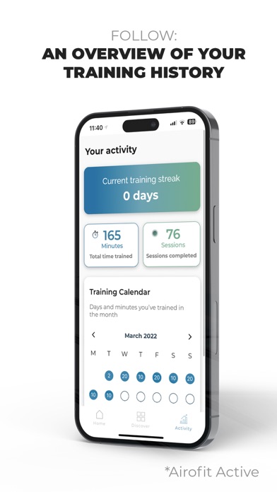 Airofit screenshot 1