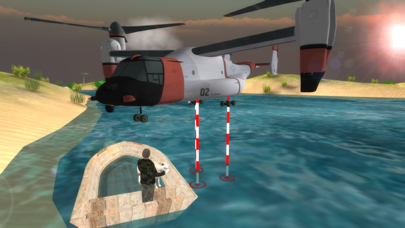 Airplane Helicopter Osprey Rescue screenshot 4