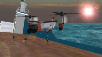 Airplane Helicopter Osprey Rescue screenshot 1