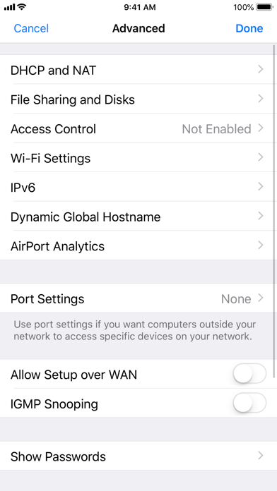 AirPort Utility screenshot 3
