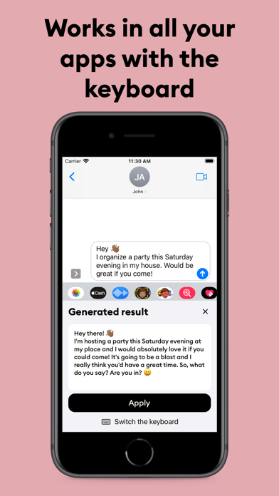 AiText: Grammar & Spell Check screenshot 1