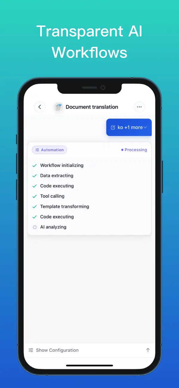 Aithora: AI Chat & Automation screenshot 2