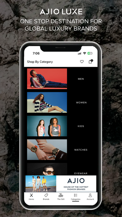 AJIO Online Shopping App screenshot 1