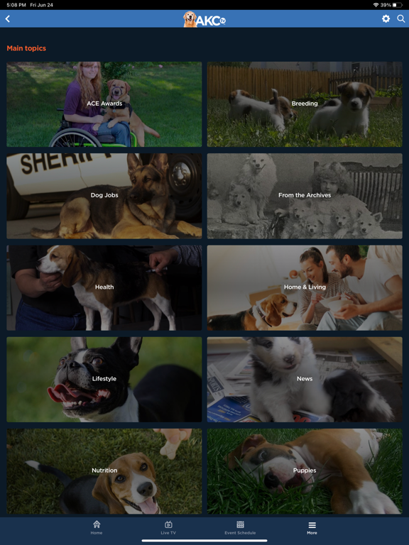 AKC.TV screenshot 1