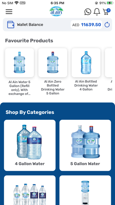 Al Ain Water - Water Delivery screenshot 4