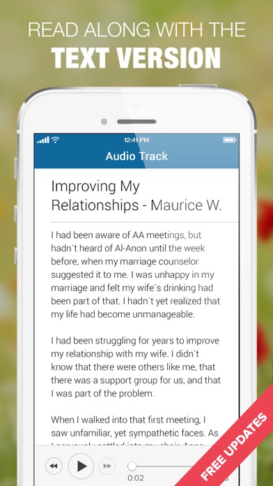 Al-Anon Speaker Tapes for Alanon, Alateen 12 Steps screenshot 1