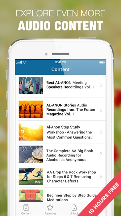 Al-Anon Speaker Tapes for Alanon, Alateen 12 Steps screenshot 2