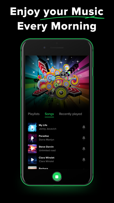 Alarm Clock App for Spotify screenshot 4