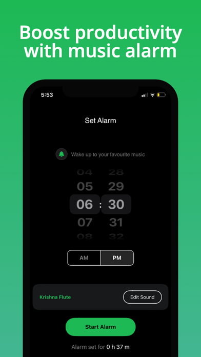 Alarm Clock for Spotify Songs screenshot 1