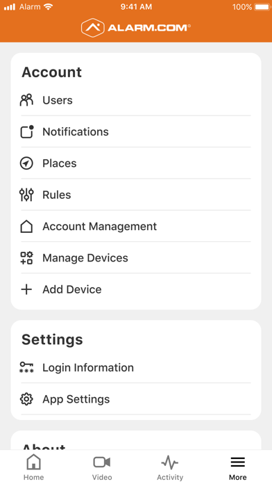 Alarm.com screenshot 4