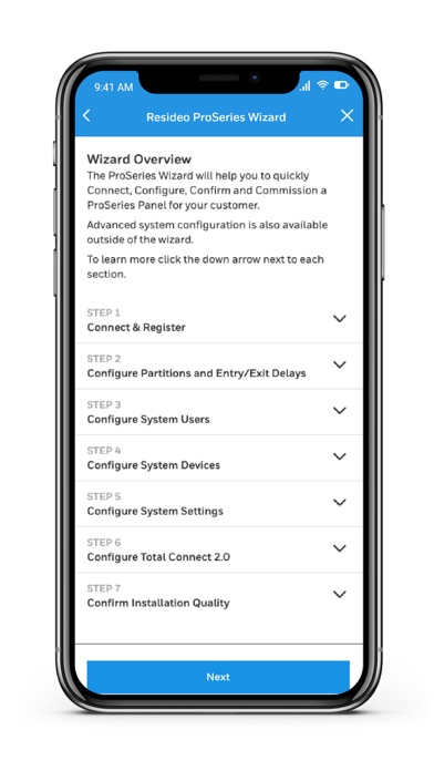 AlarmNet 360 screenshot 1