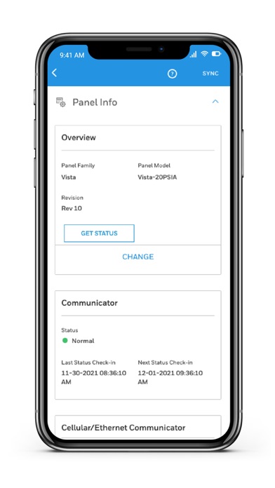 AlarmNet 360 screenshot 2